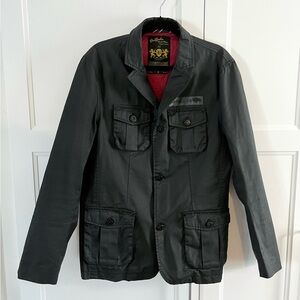 Buffalo David Bitton Waxed Utility Jacket size S